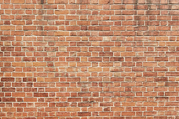 Old red brick wall background texture - 271581070