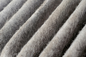 Background abstraction air filter