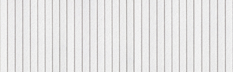 Panorama of White natural wood wall texture and background seamless