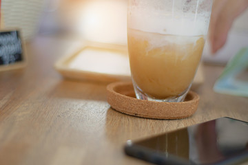 .Coffee in the morning shop.