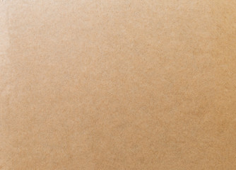 Fototapeta na wymiar Blank brown cardboard background, brown paper texture background