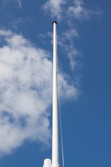Obraz premium Empty Flag Pole