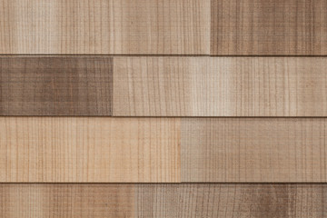 Fototapeta premium Brown wood modern wall texture anf seamless background