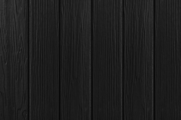 Black wood wall texture and background