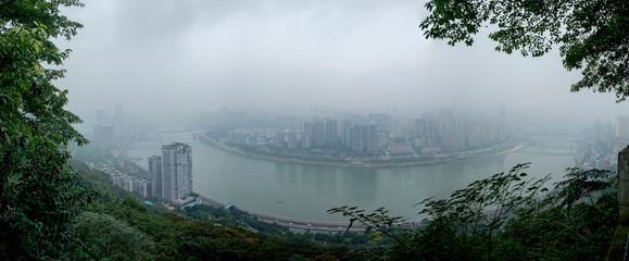 view of Chongqing city, China