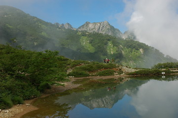 唐松岳登山