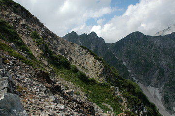 唐松岳登山