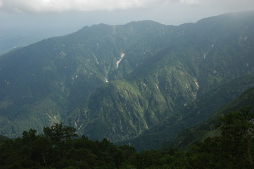 唐松岳登山