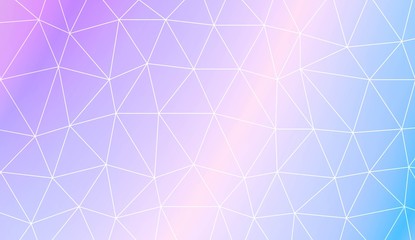 Fototapeta premium Polygonal pattern with triangles mosaic cover. Style for your business design. Vector illustration. Creative gradient color.