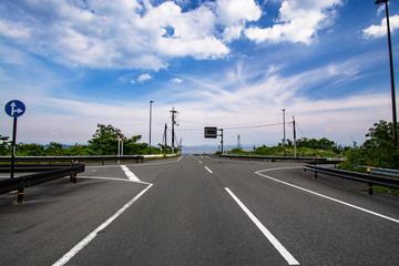 爽やかな道