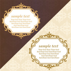 ゴージャスなアンティークフレーム＜ロココ調＞