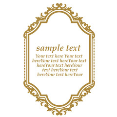 ゴージャスなアンティークフレーム＜ロココ調＞