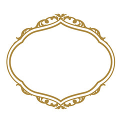 ゴージャスなアンティークフレーム＜ロココ調＞