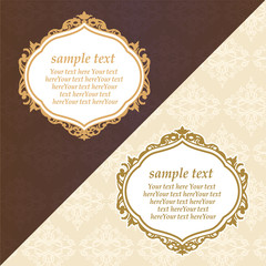 ゴージャスなアンティークフレーム＜ロココ調＞