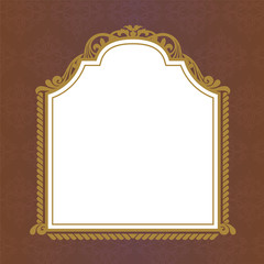 ゴージャスなアンティークフレーム＜ロココ調＞