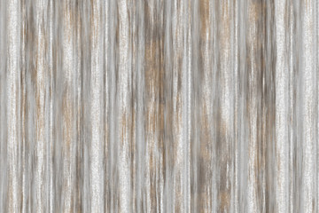 Metal sheet texture. Corrugated metal panel with rust. Old steel background