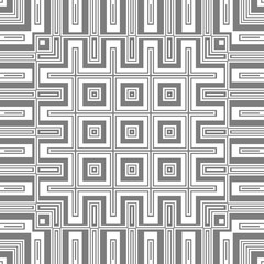 White and grey geometric pattern