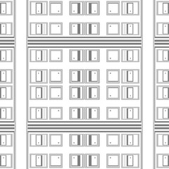 White and grey geometric pattern