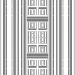 White and grey geometric pattern