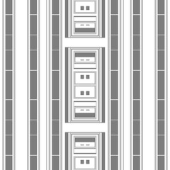White and grey geometric pattern