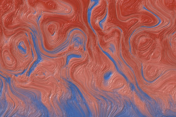 Simple shapes with trendy colors. Art illustration with blend shapes