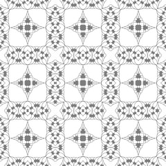 White and grey geometric pattern