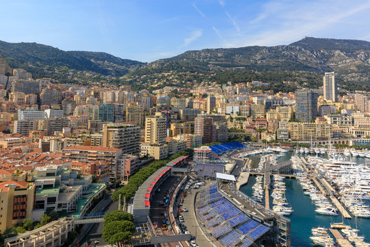 Buildings in Monaco ville