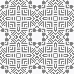 Black and grey geometric pattern with seamless form