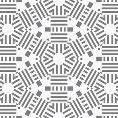 White and grey simple geometric pattern 
