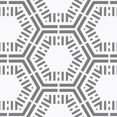 White and grey simple geometric pattern 