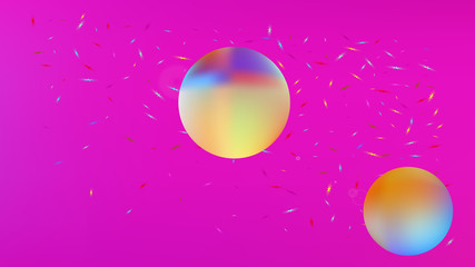 Funny abstract space fantasy  clear. 