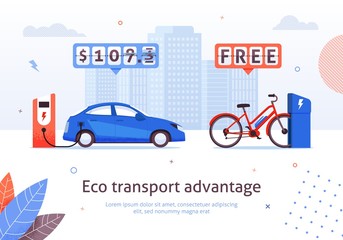 Electric Car Charging Station E-bike Free Recharge