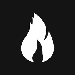 Fire icon vector. Icon illustration for logo design