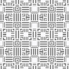 Grey and white pattern with simple design