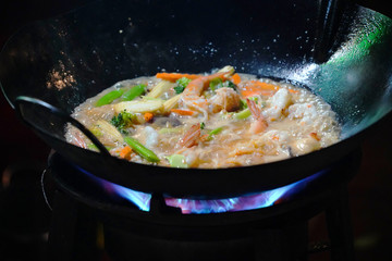 wok cooking