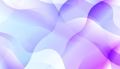 Wavy Background. Soft Color Gradient Background. For Greeting Card, Flyer, Invitation. Vector Illustration.