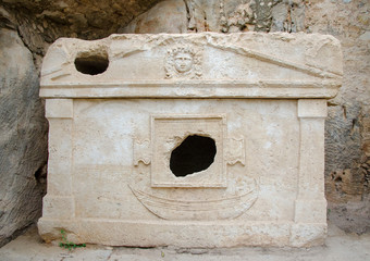 The ruins of the city of Olympos in Turkey	