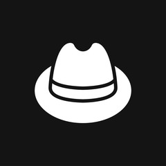 Hat icon logo, illustration, vector sign symbol for design