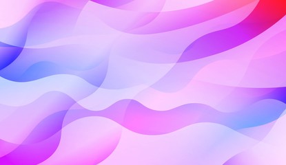 Wave Abstract Background. For Flyer, Brochure, Booklet And Websites Design Vector Illustration with Color Gradient.