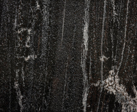 texture of natural black marble with lots of white veins © Денис Бухлаев