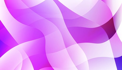 Geometric Wave Shape with Colorful Gradient Color Background Wallpaper. For Your Design Ad, Banner, Cover Page. Vector Illustration.
