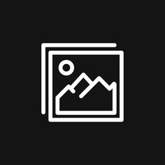 Image icon logo, illustration, vector sign symbol for design