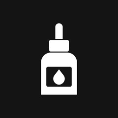 Quill ink icon logo, illustration, vector sign symbol for design