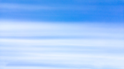 Straight line clouds as sun rays