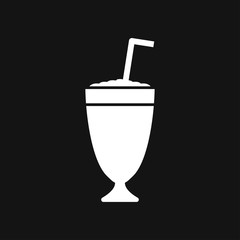 Latte coffee icon. logo, illustration, vector sign symbol for design