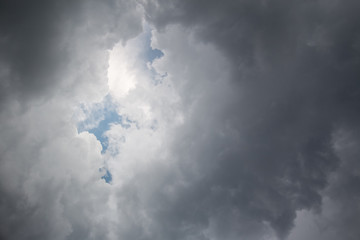 clouds in the sky rainy season