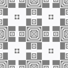 Obraz na płótnie Canvas Grey and white pattern with simple design