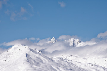 Les arcs - massif du Mont Blanc