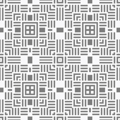 Grey and white pattern with simple design