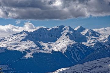 Les arcs - massif du Mont Blanc